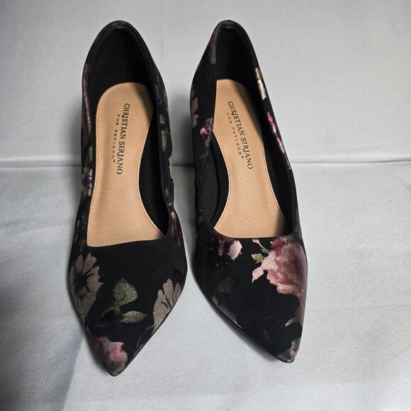 Christian Siriano Floral Heel Pump Womens Size 7.5 - Picture 2 of 7